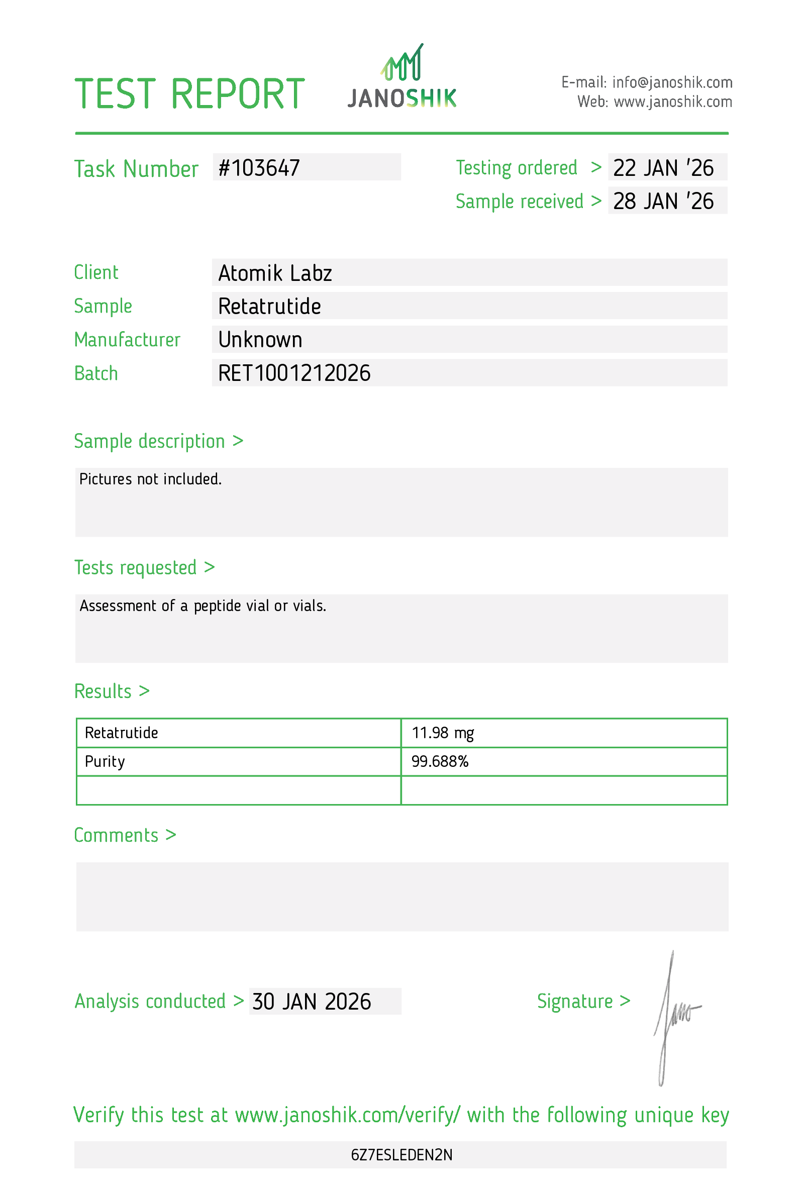 BULK PACK Peptide 3 (R) – 10mg (10 VIALS)