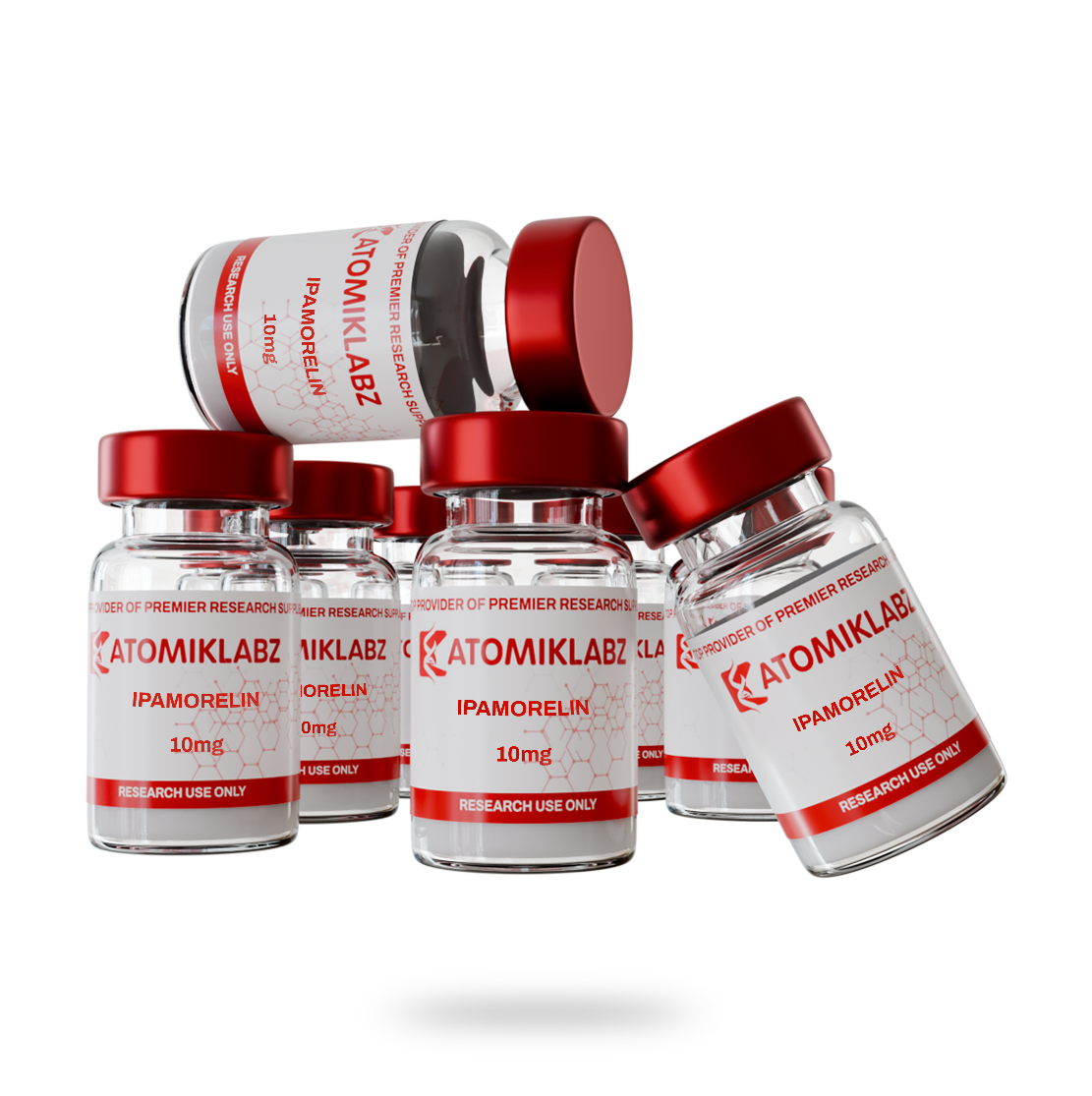 BULK PACK Ipamorelin – 10mg (10 VIALS)