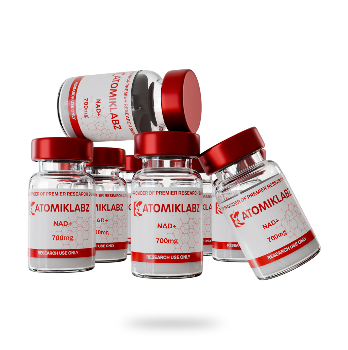BULK PACK NAD+ 700mg (new adjusted pH) LYOPHILIZED (10 VIALS)